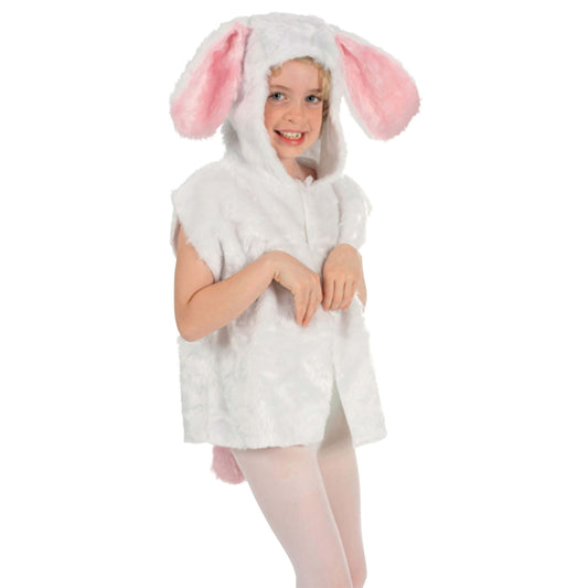 Rabbit Fur Tabbard Childrens Costume Unisex 1