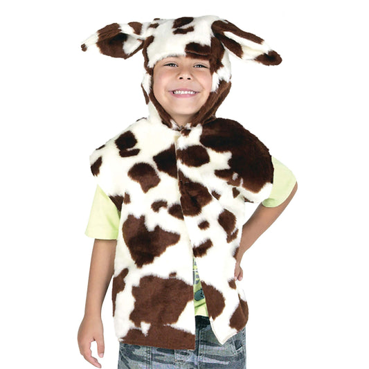 Cow Fur Tabbard Childrens Costume Unisex 1