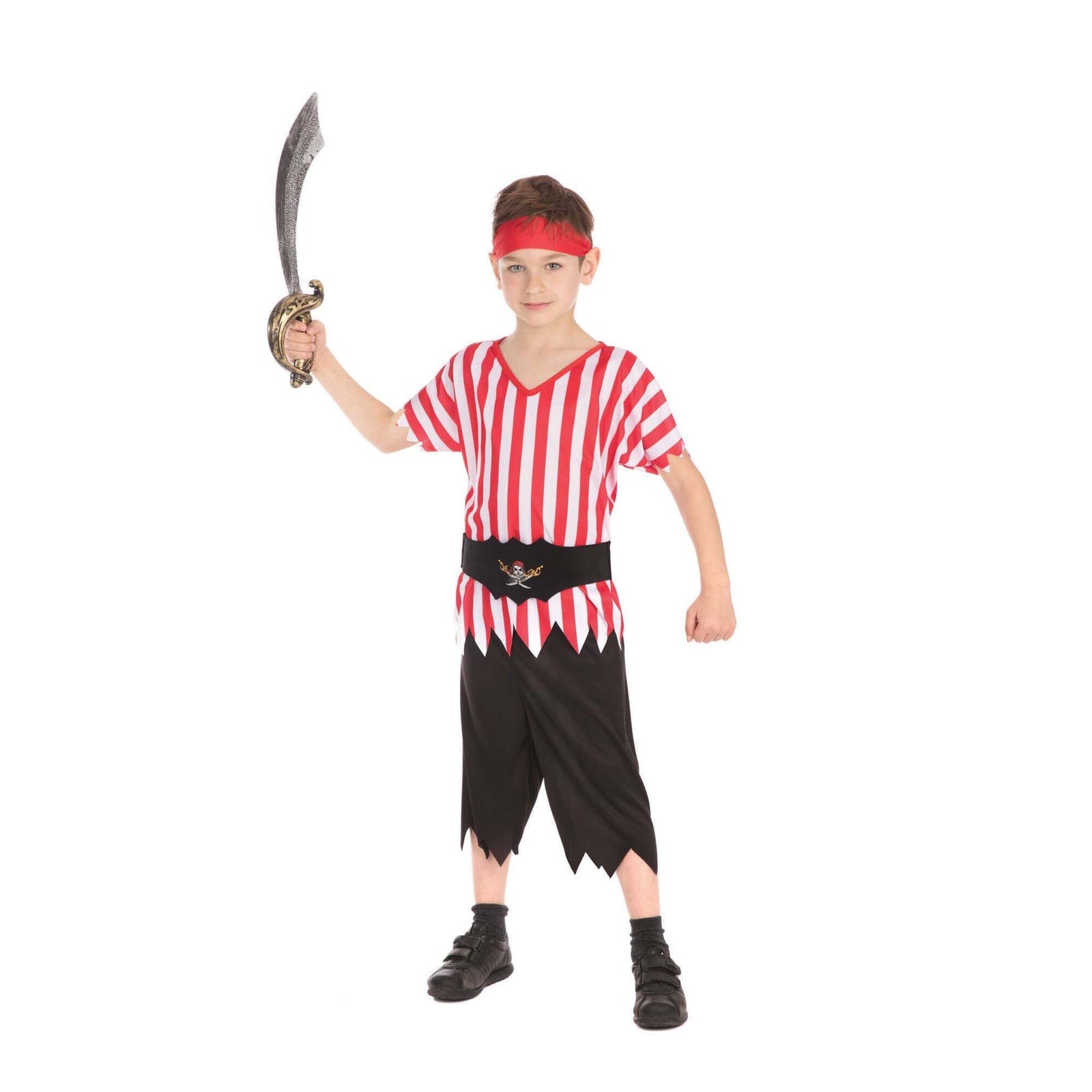 Swashbuckling Pirate Boy Costume 1