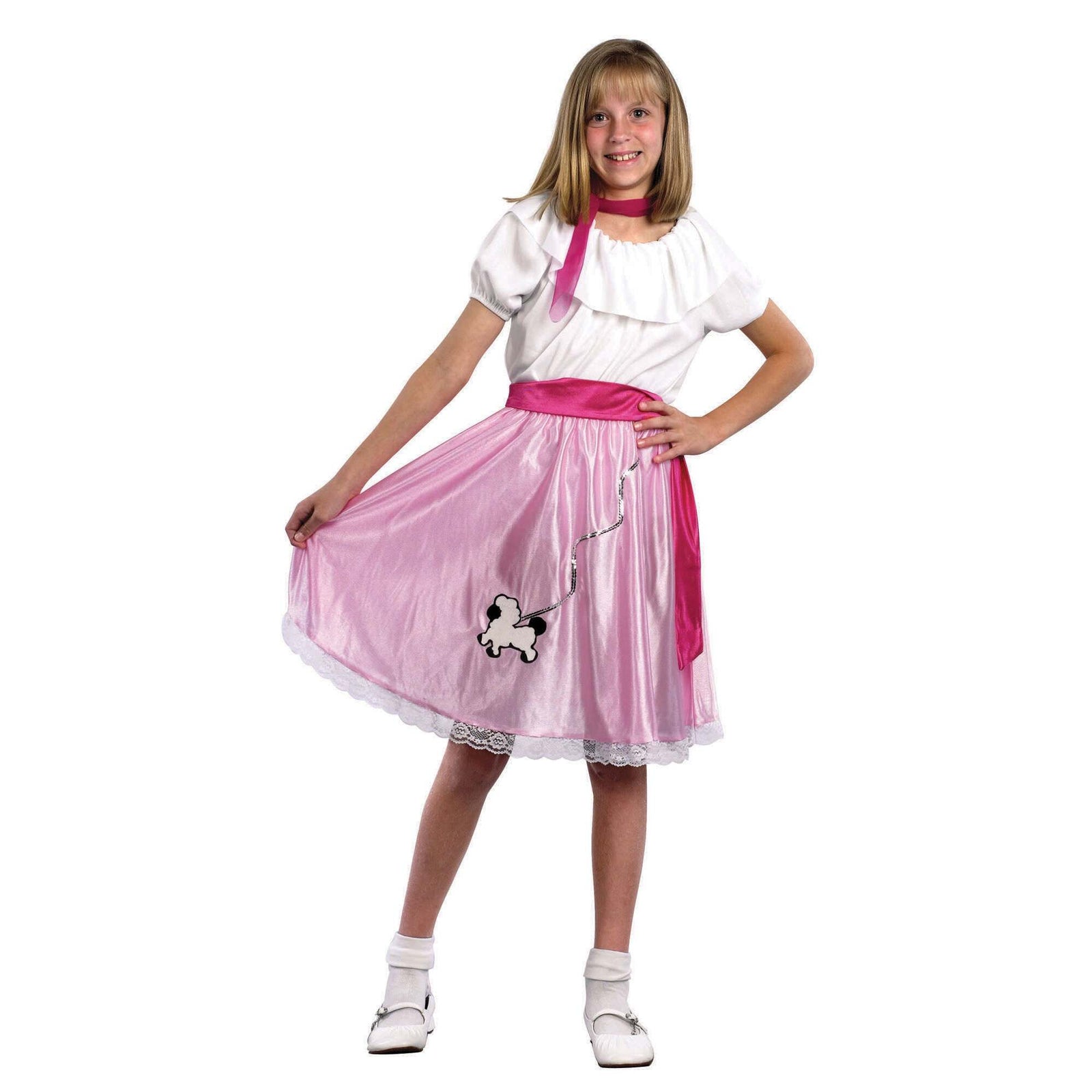 1950s Teeny Bopper Girls Costume Retro Diner Chic 1