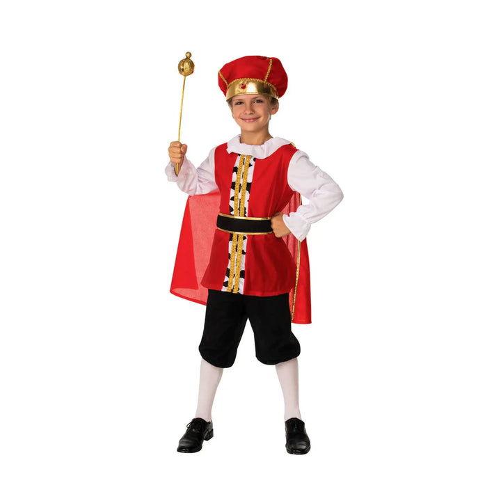 Medieval King Costume for Boys 1