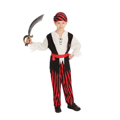 Pirate Boy Jim Child Adventure Costume 1