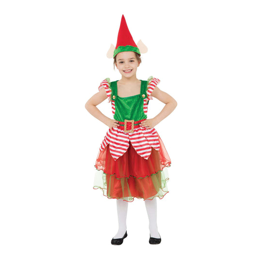 Elf Girl Small Childrens Costume To Fit Child Of Height 110cm 122cm 1