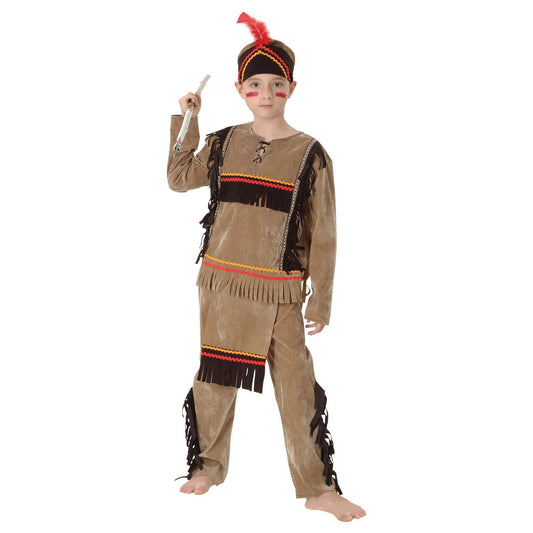 Native American Inspired Indian Boy Deluxe Costume 1