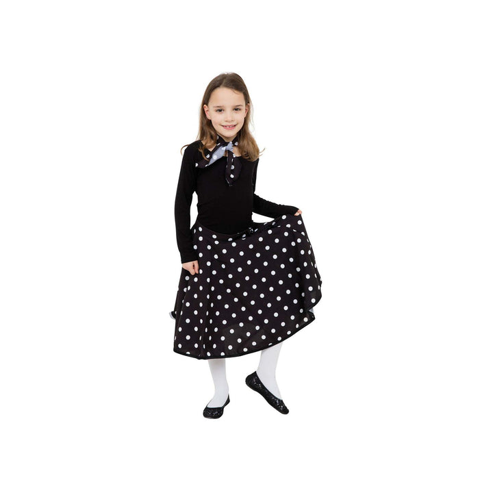 Rock n Roll Skirt 50s Diner Girls Costume 1