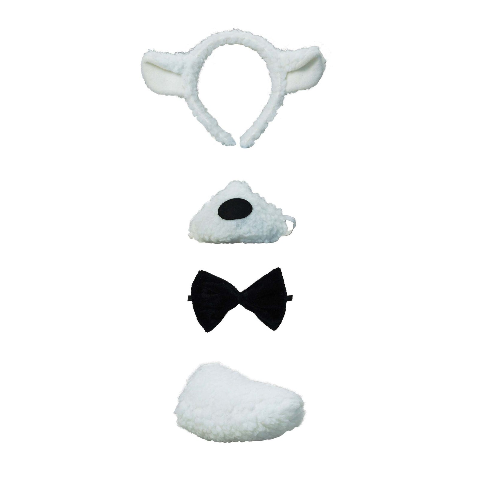 Lamb Costume Set with Sound Instant Disguise 1