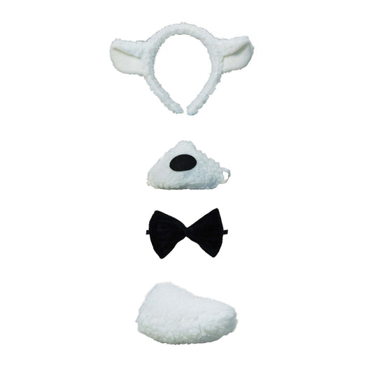 Lamb Costume Set with Sound Instant Disguise 1