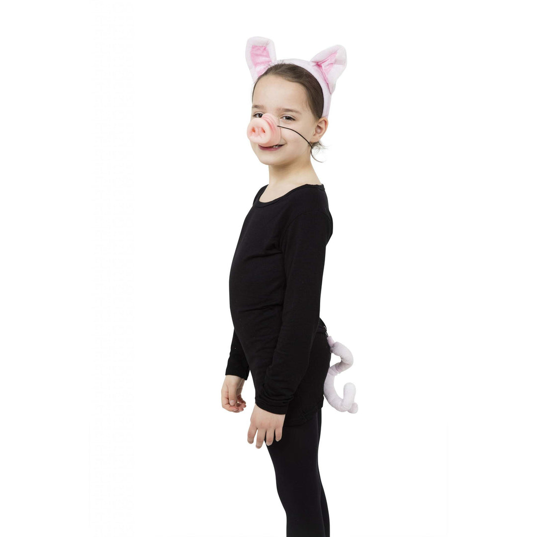 Pig Set Ears Tail Nose Instant Costume Kit 1