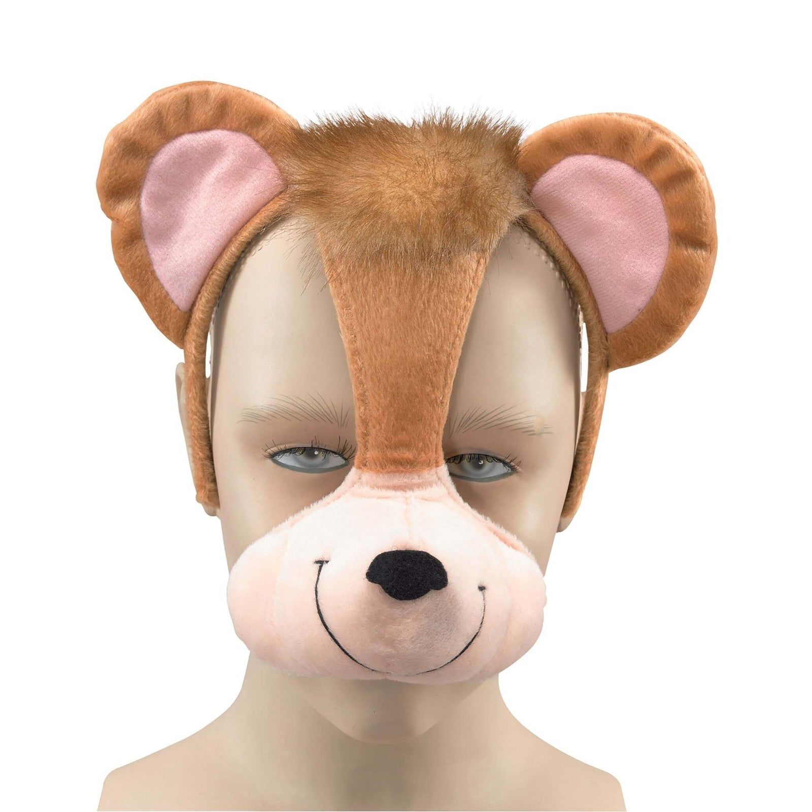 Monkey Mask On Headband +sound Eye Masks Unisex 1