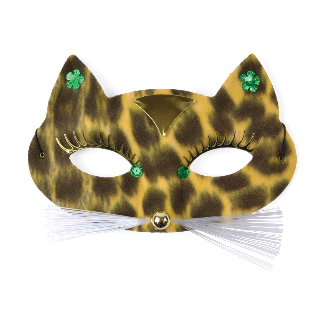 Leopard Domino Eye Mask Masks Unisex 1