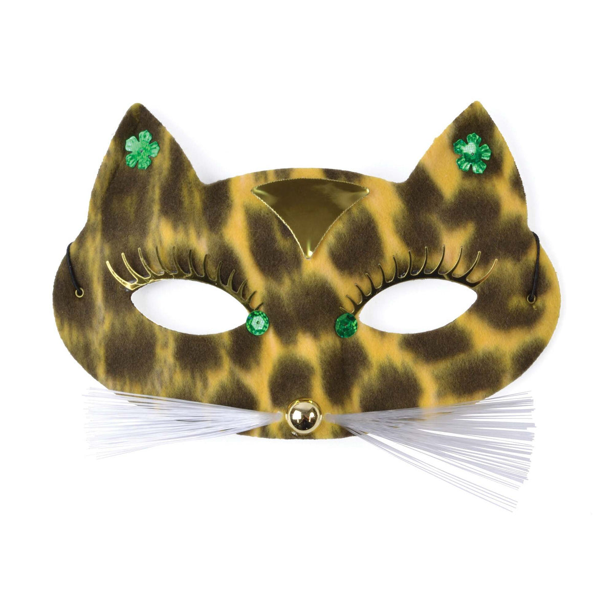 Leopard Domino Eye Mask Masks Unisex 1