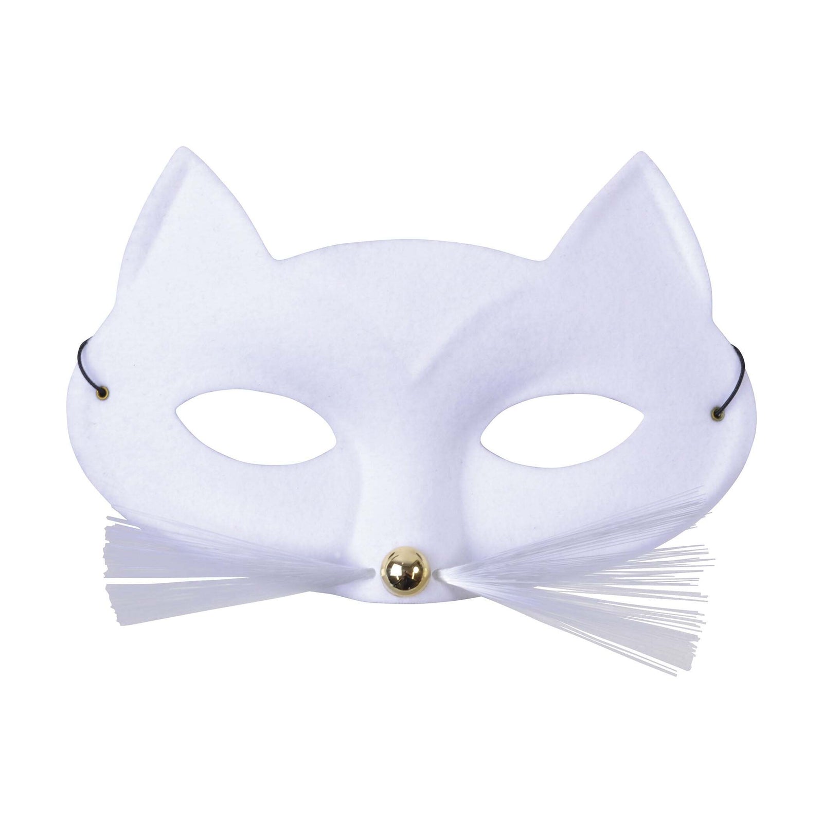 Cat Domino Eye Mask White Masks Unisex 1