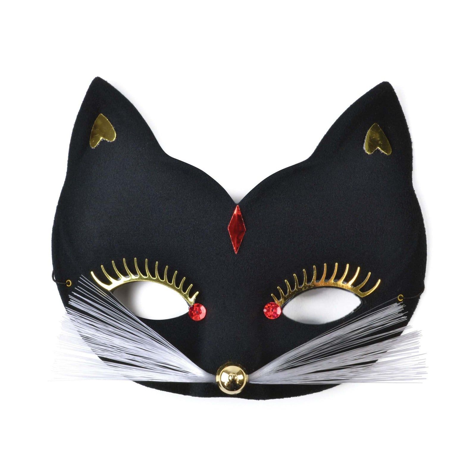 Cat Eye Mask Large Black Masks Unisex 1