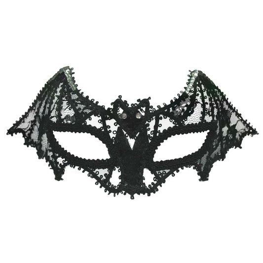 Womens Bat Mask Lace Eye Masks Female Halloween Costume 1
