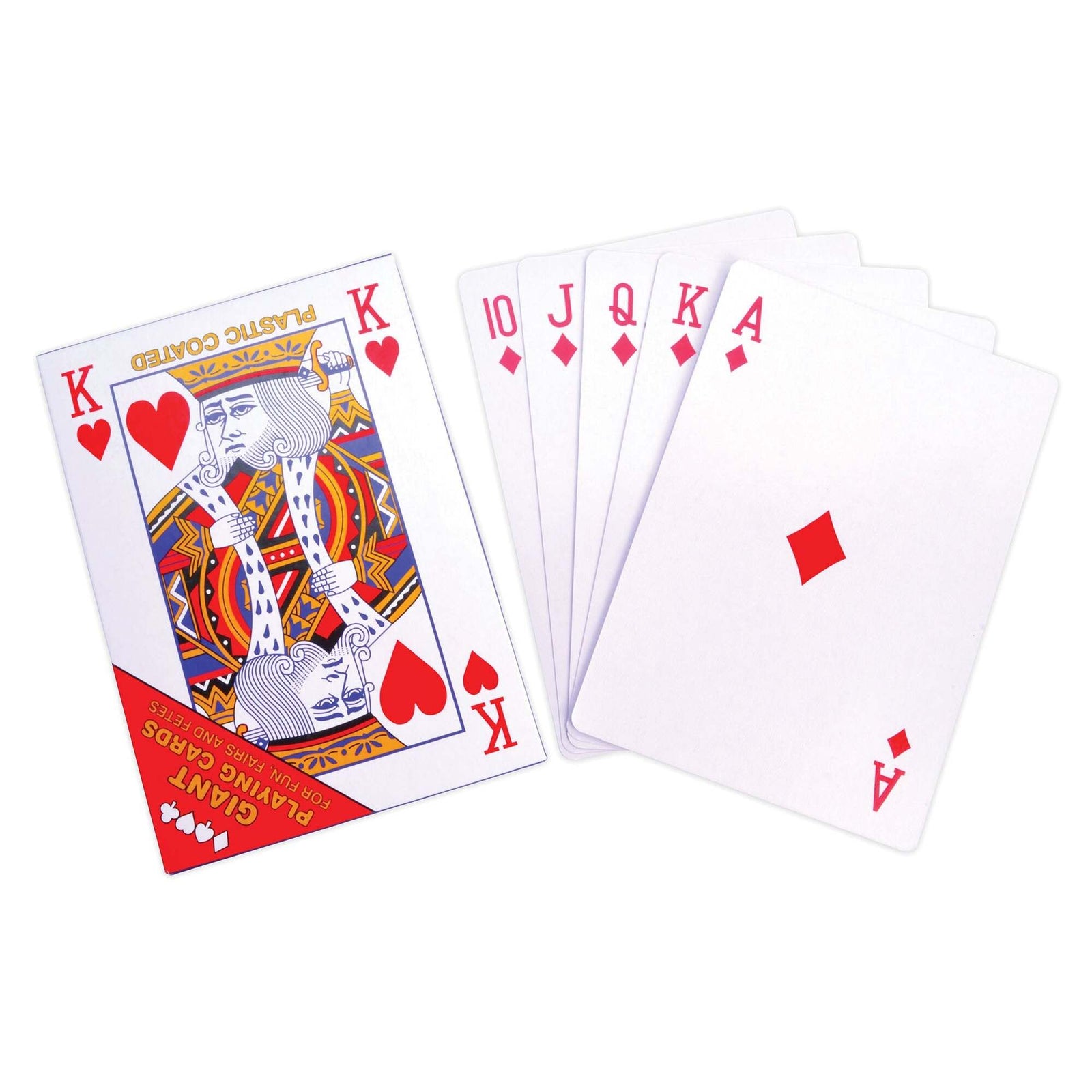 Playing Cards Jumbo 5" X7" General Jokes Unisex 5" X 7" 1