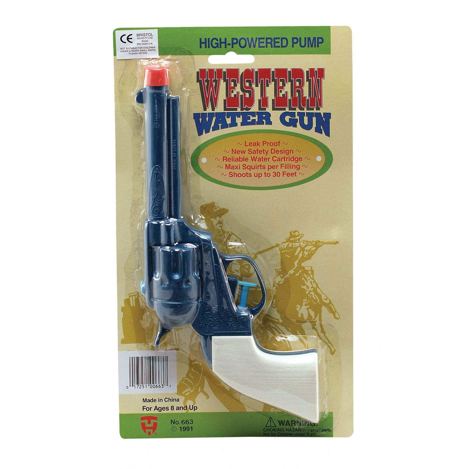 Water Squirt Cowboy Gun General Jokes Unisex 1