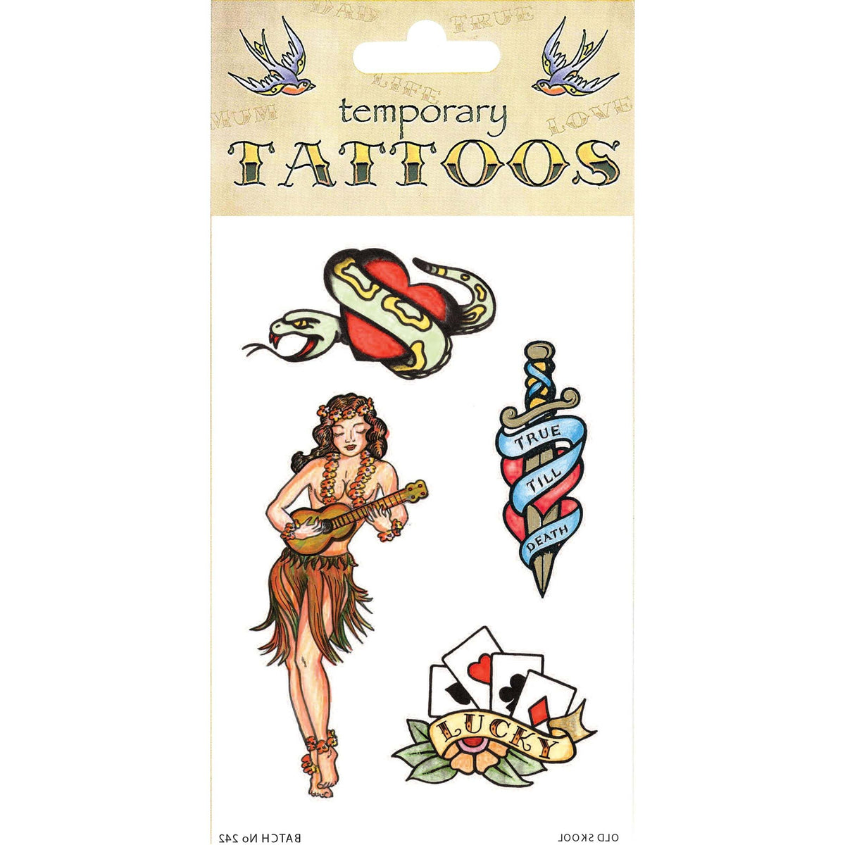 Tattoos Old Skool Theme General Jokes Unisex 1