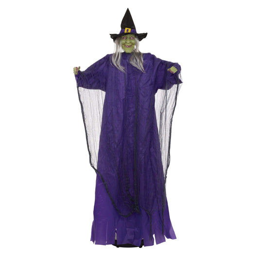 Walking Witch Sound Activated Halloween Items Unisex 1