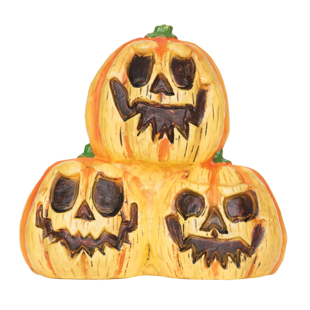 Light Up Pumpkin Trio With Sound Halloween Items Unisex 1