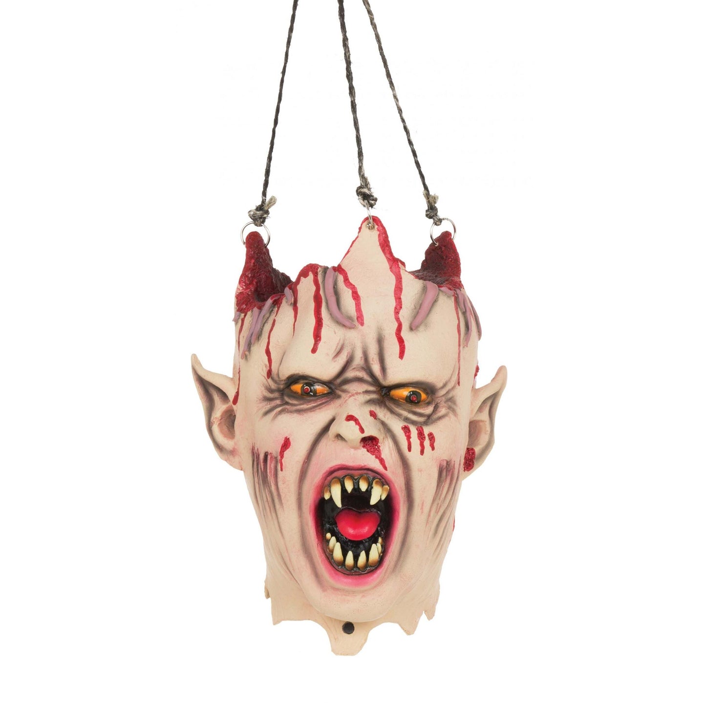 Vampire Hanging Head Sound + Light Halloween Items Unisex 1