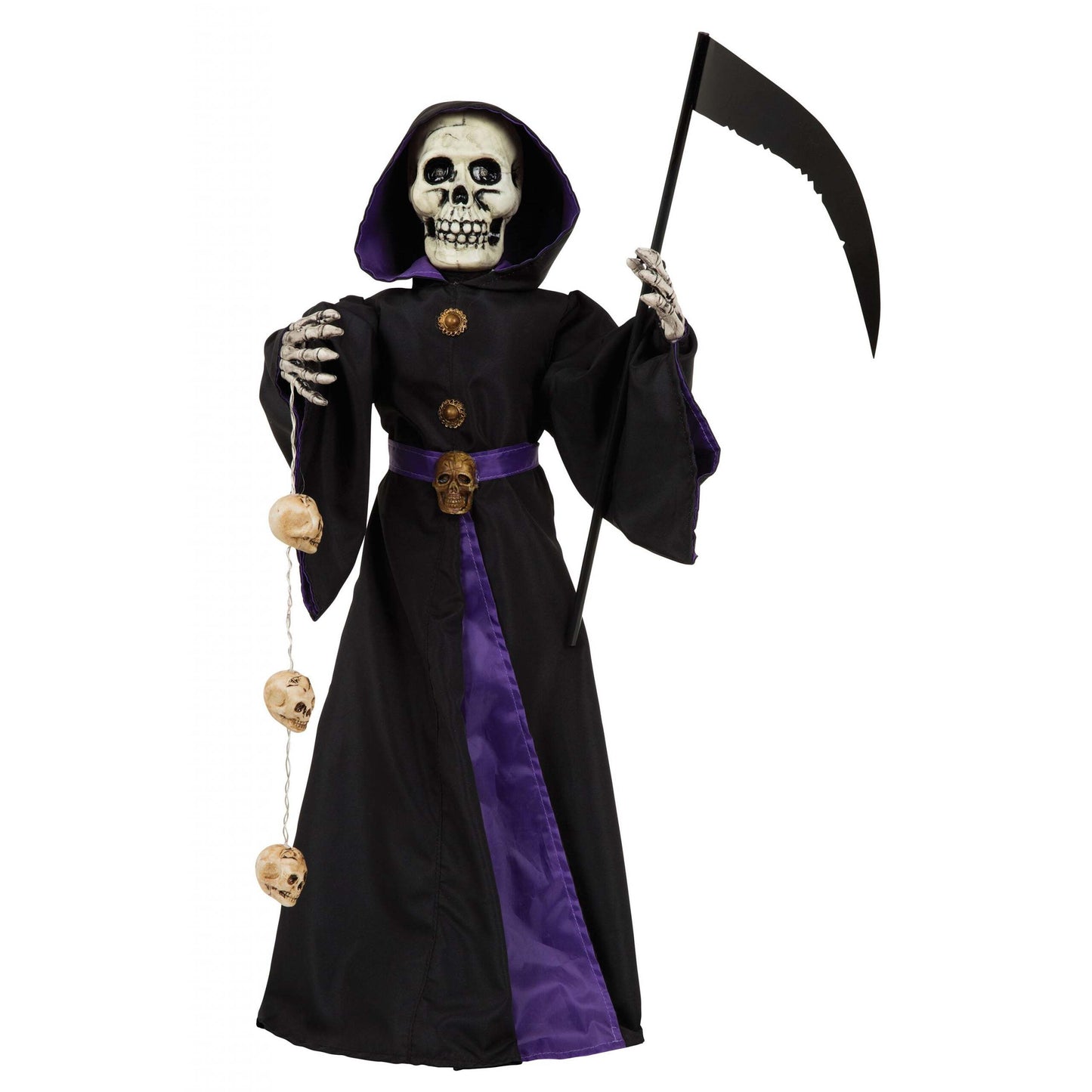 Reaper 28" Light Up + Sound Halloween Items Unisex 1