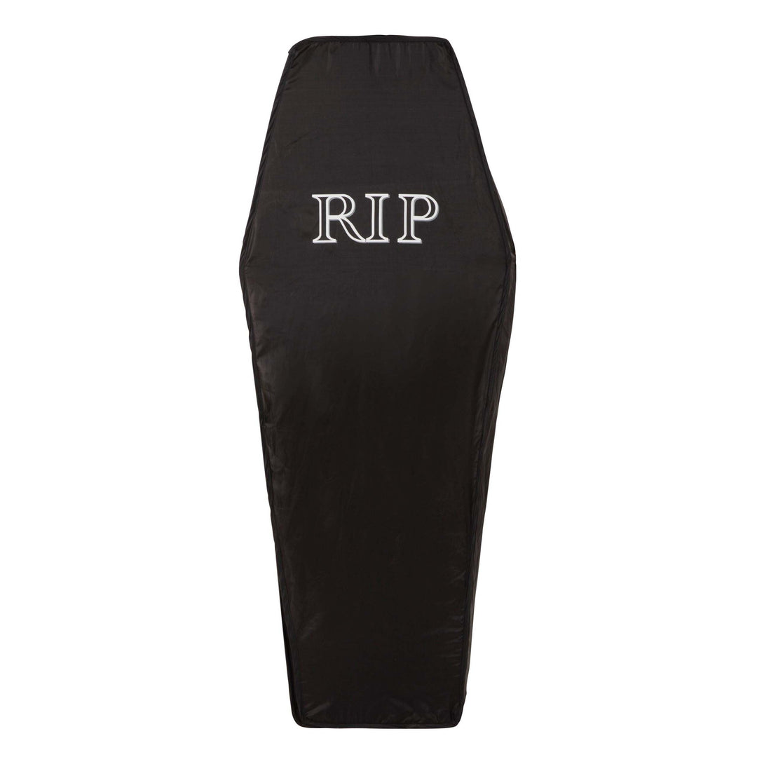 Coffin Black Foldable Halloween Prop 153cm 1