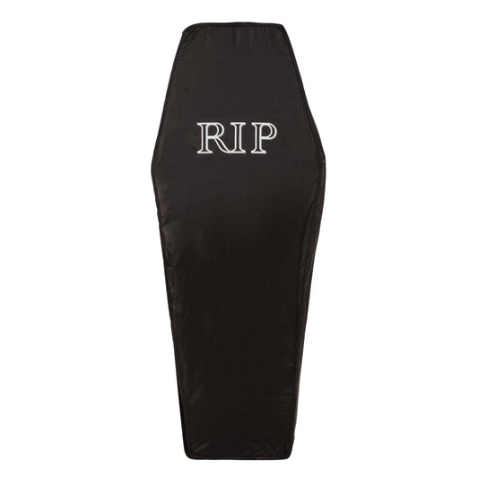 Coffin Black Foldable Halloween Prop 153cm 1