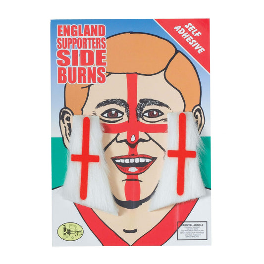 Mens England Sideburns Moustaches and Beards Male Halloween Costume 1
