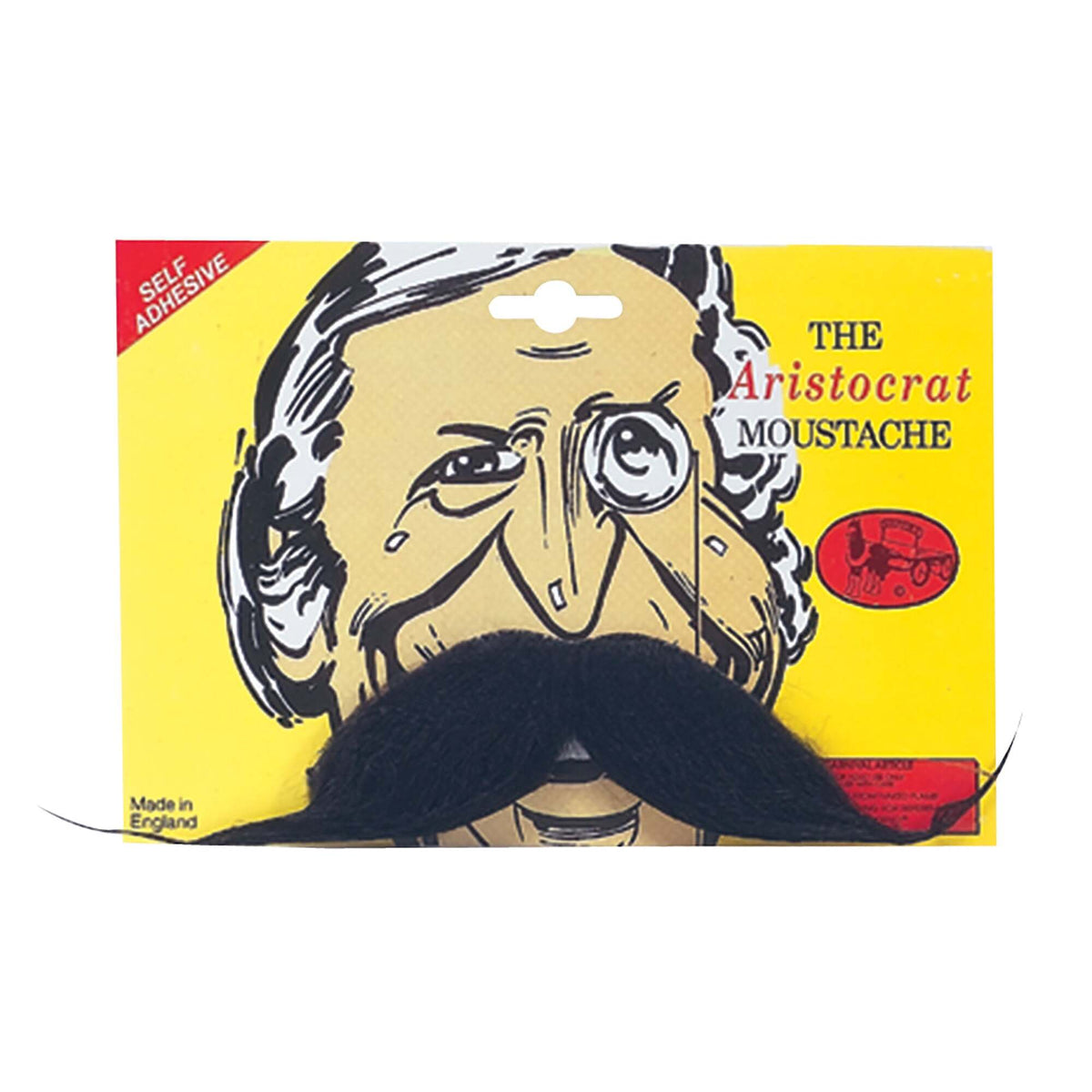 Mens Aristocrat Tash Black Moustaches and Beards Male Halloween Costume 1