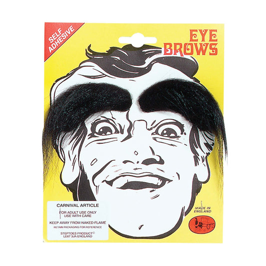 Mens Eyebrows Black Moustaches and Beards Male Halloween Costume 1