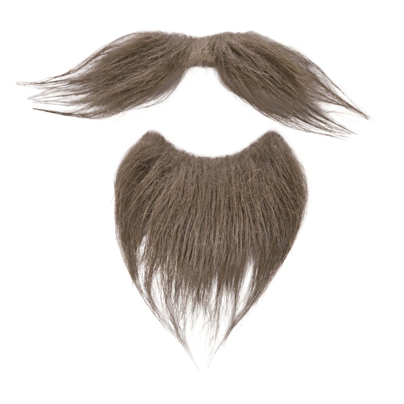 Pirate Brown Beard Moustache Set Caribbean Musketeer 1