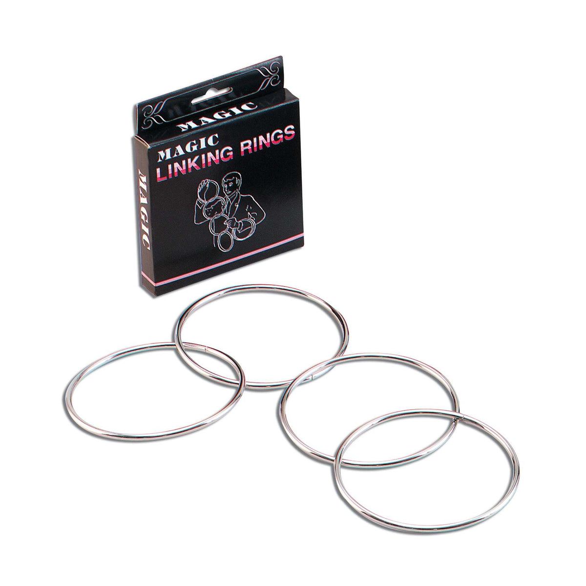 Chinese Linking Rings Magic and Conjuring Unisex 1