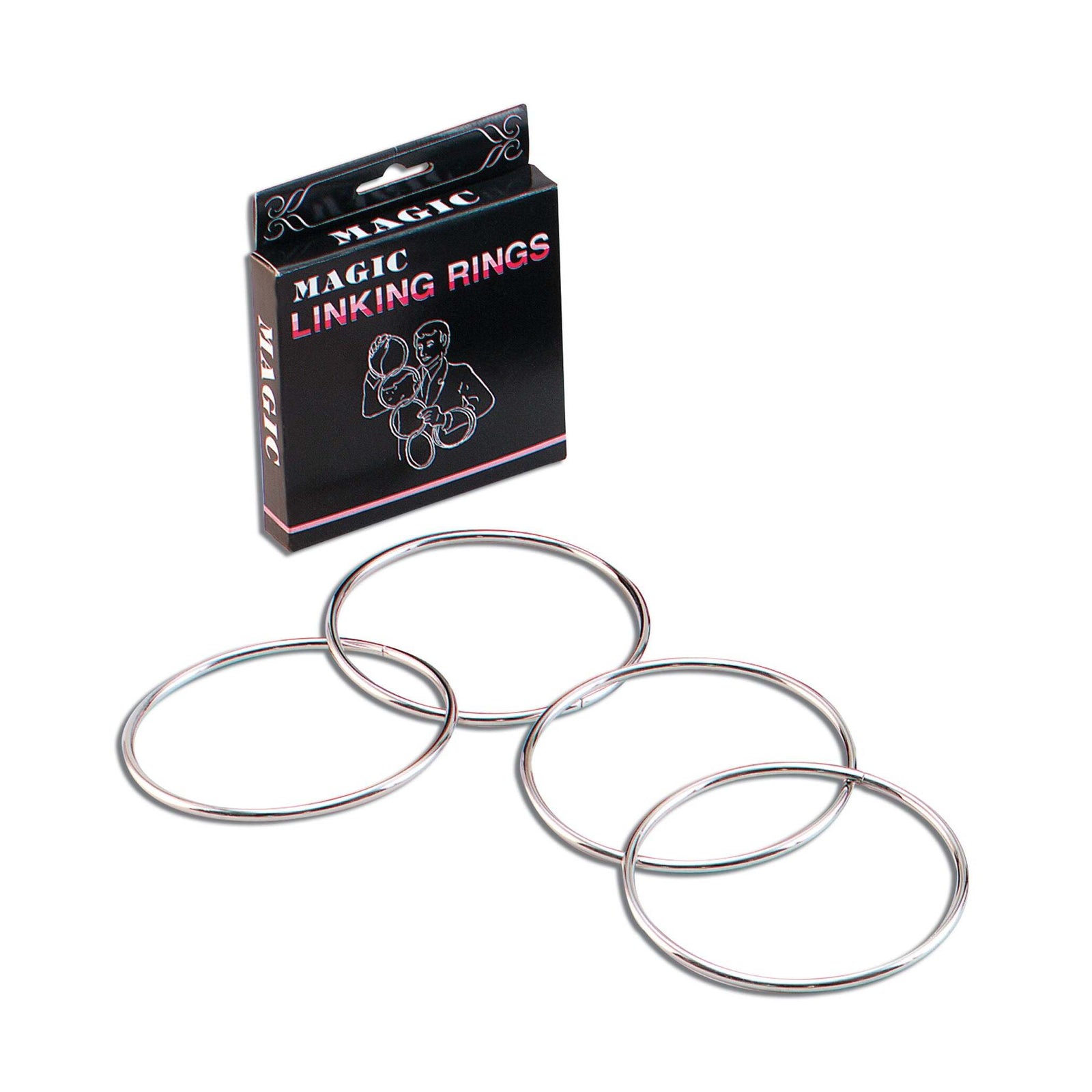 Chinese Linking Rings Magic and Conjuring Unisex 1