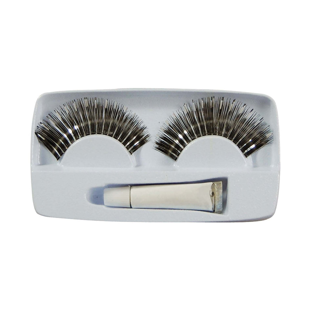 Womens Eyelashes Silver Miscellaneous Disguises Female Halloween Costume 1