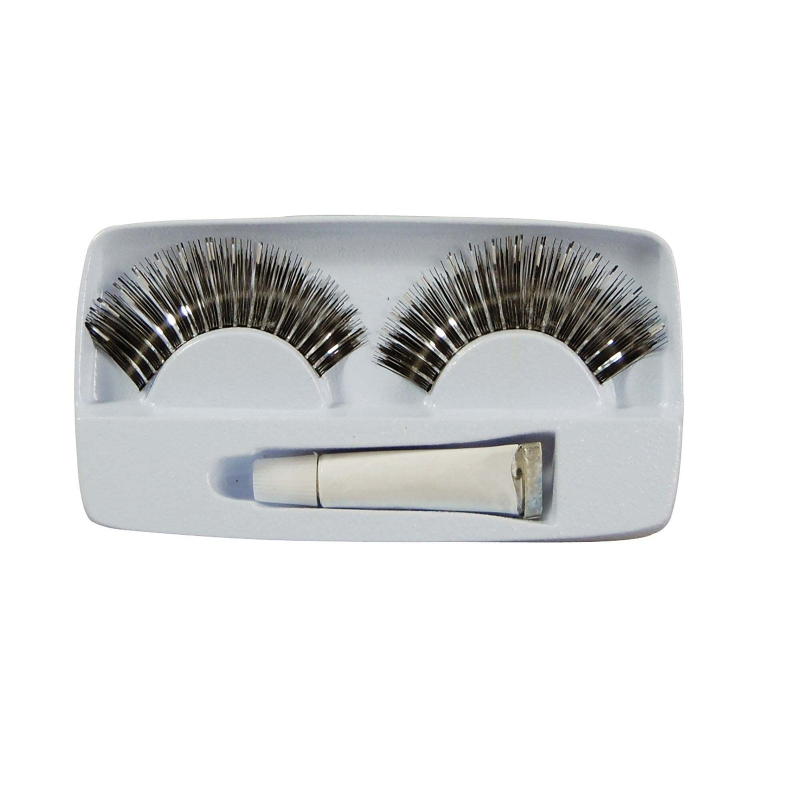 Womens Eyelashes Silver Miscellaneous Disguises Female Halloween Costume 1