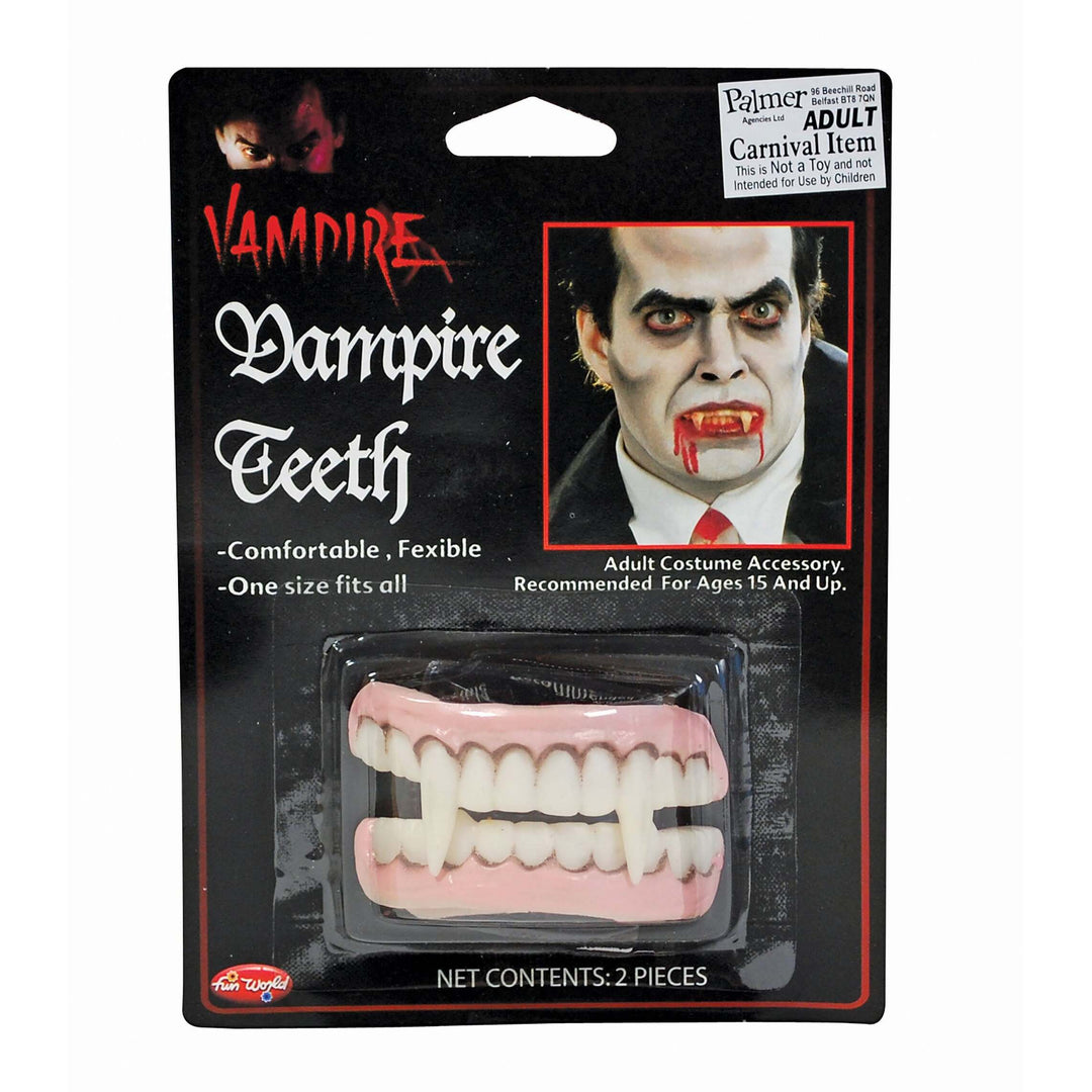 Vampire Teeth Dracula Fangs with Gums 1