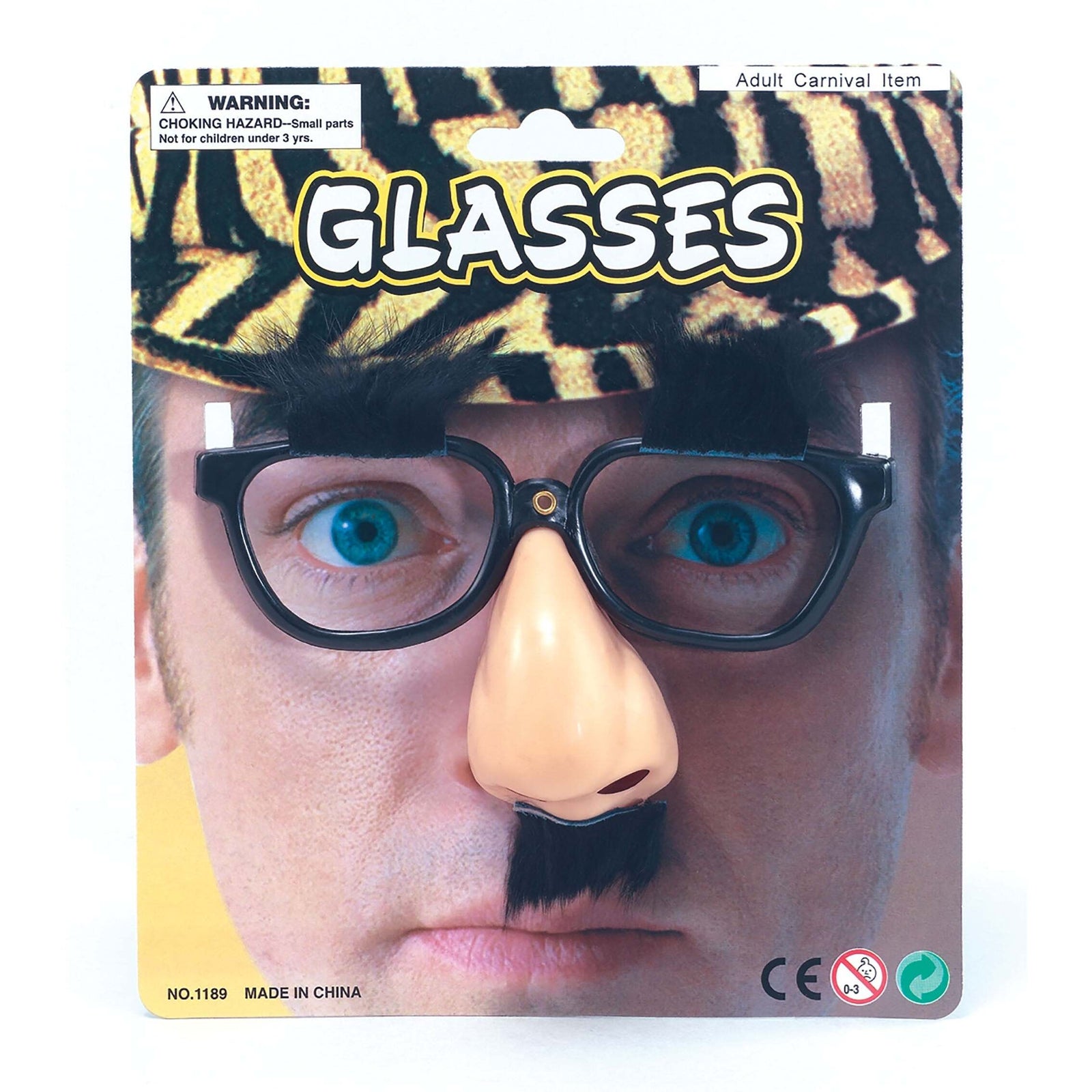 Glasses Nose Eyebrows Tash Quick Disguise 1