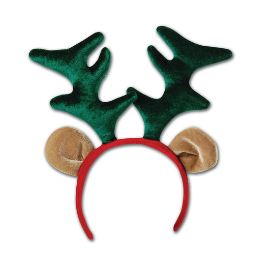 Christmas Reindeer Boppers Antlers and Ears on Headband 1