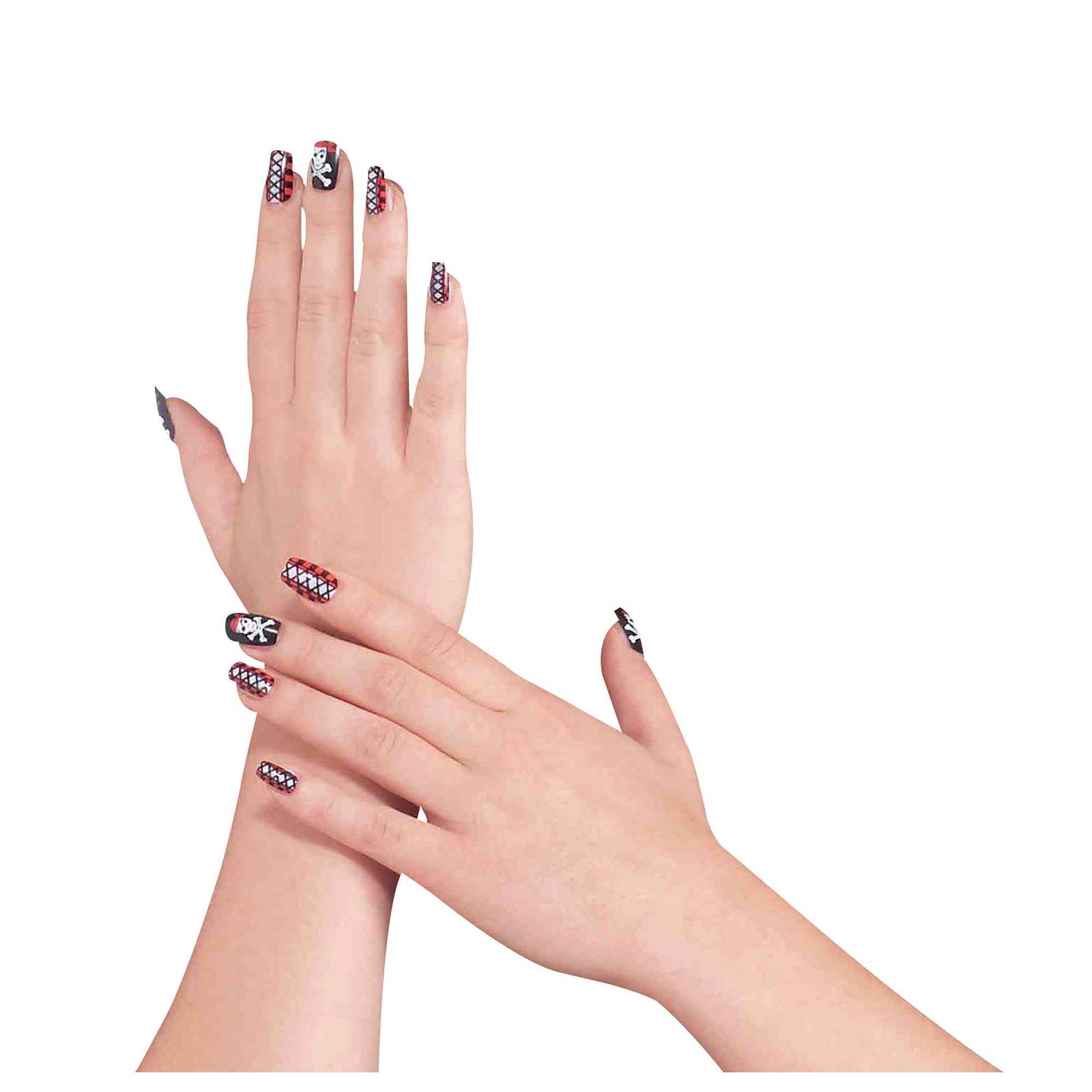 Womens Buccaneer Beauty Nails Make Up Female Halloween Costume 1