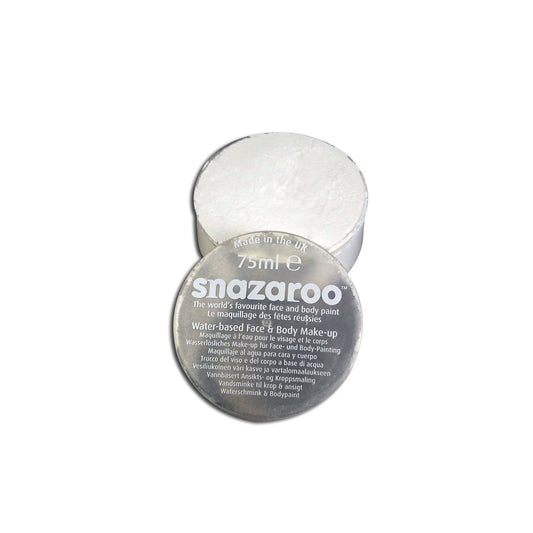 Snazaroo White Make Up 75ml Tub Face Paint 1