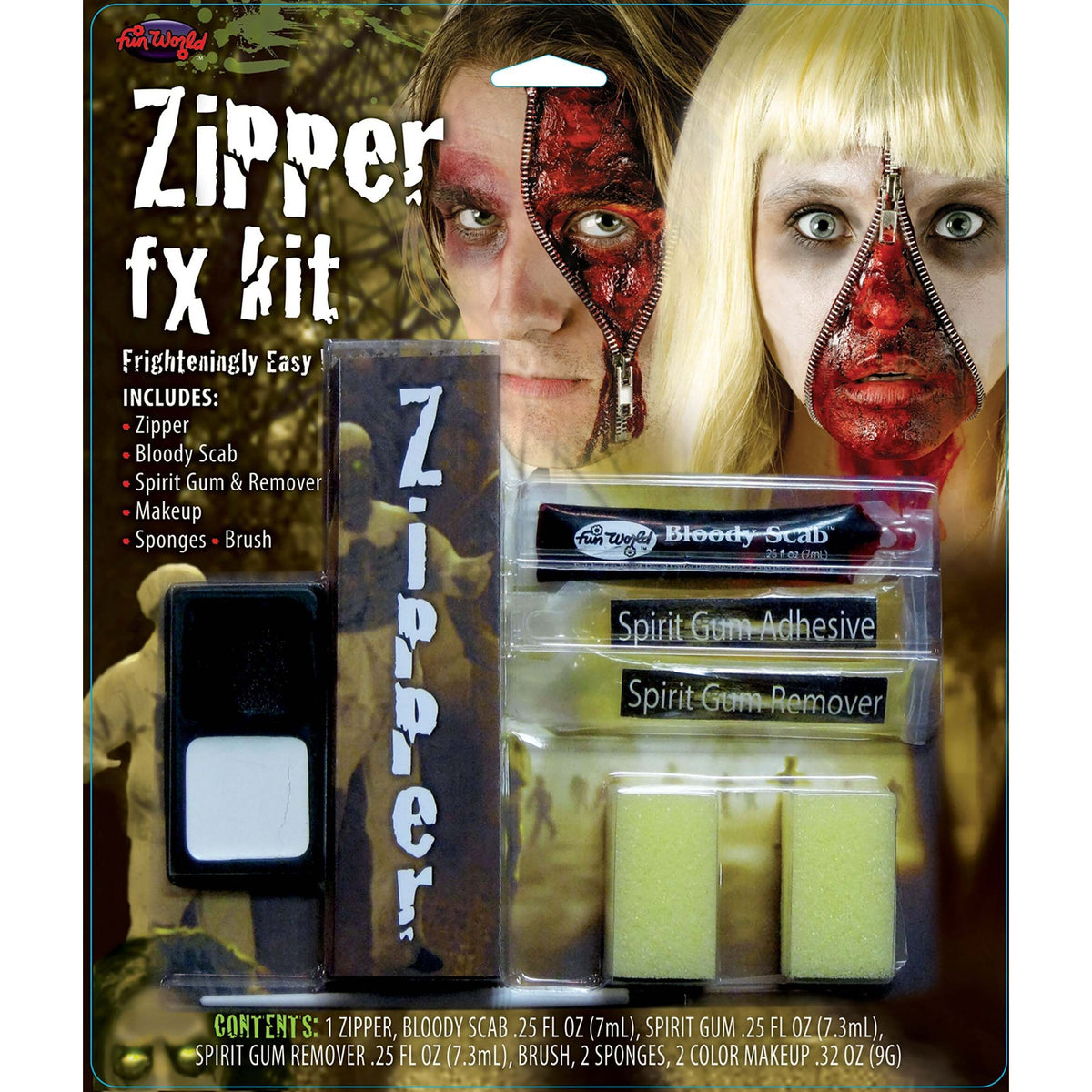 Zipper FX Kit Make Up Unisex 1
