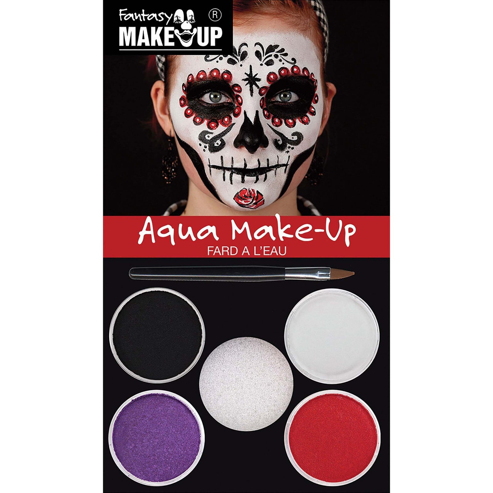 Day Of The Dead Aqua Makeup Kit Make Up Unisex 1