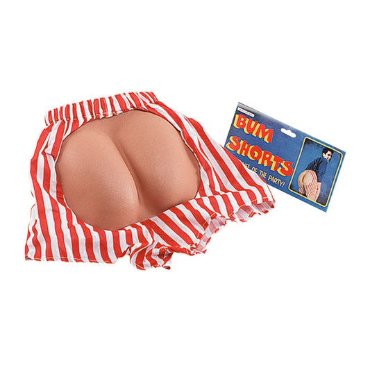 Mens Bum Shorts Red Saucy Goods Male Halloween Costume 1