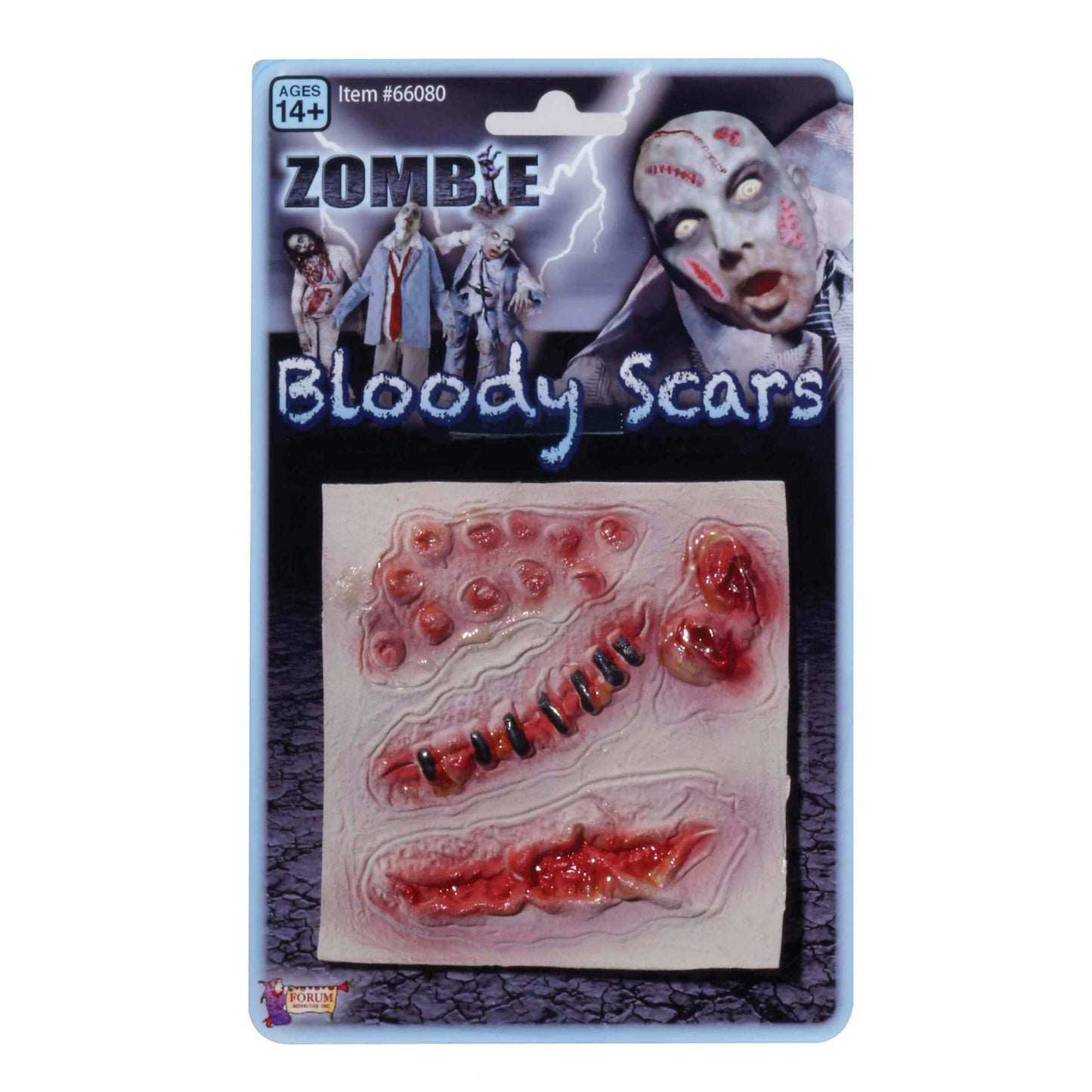 Zombie Assorted Scars Make Up Unisex 1