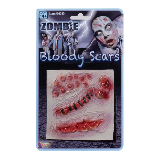 Zombie Assorted Scars Make Up Unisex 1