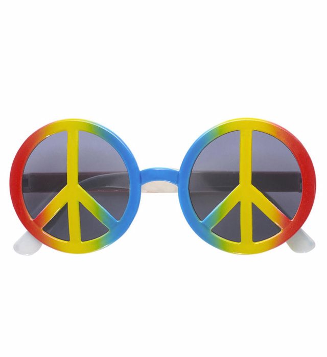 Love & Peace Glasses Multicolor