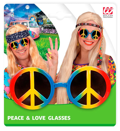 Love & Peace Glasses Multicolor