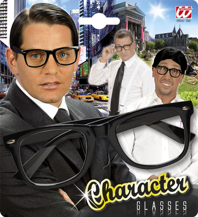 Character Glasses With Clear Lenses