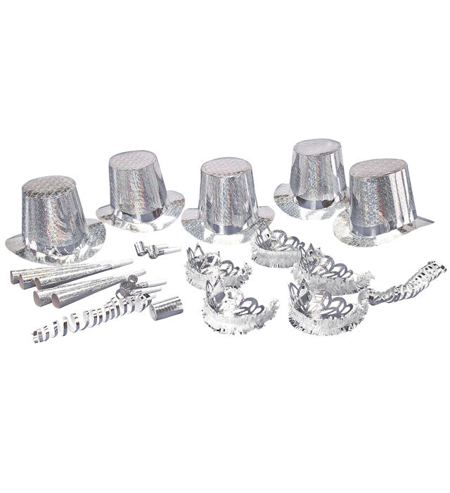 Holographic Diamond Las Vegas Party Kit
