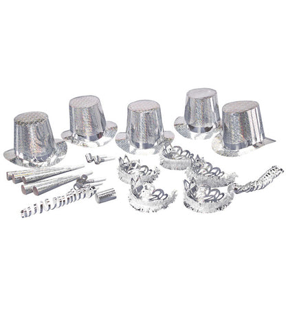 Holographic Diamond Las Vegas Party Kit